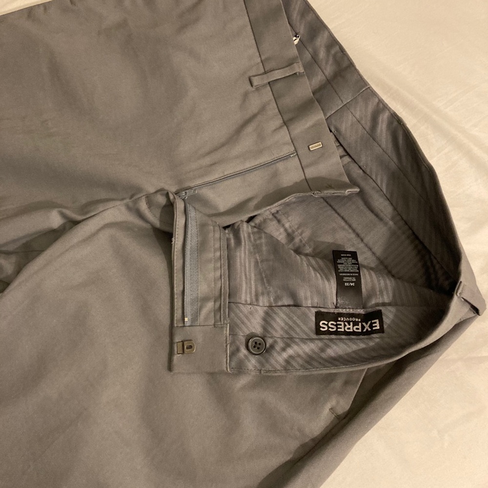 Express gray Suit pants - Picture 4 of 4